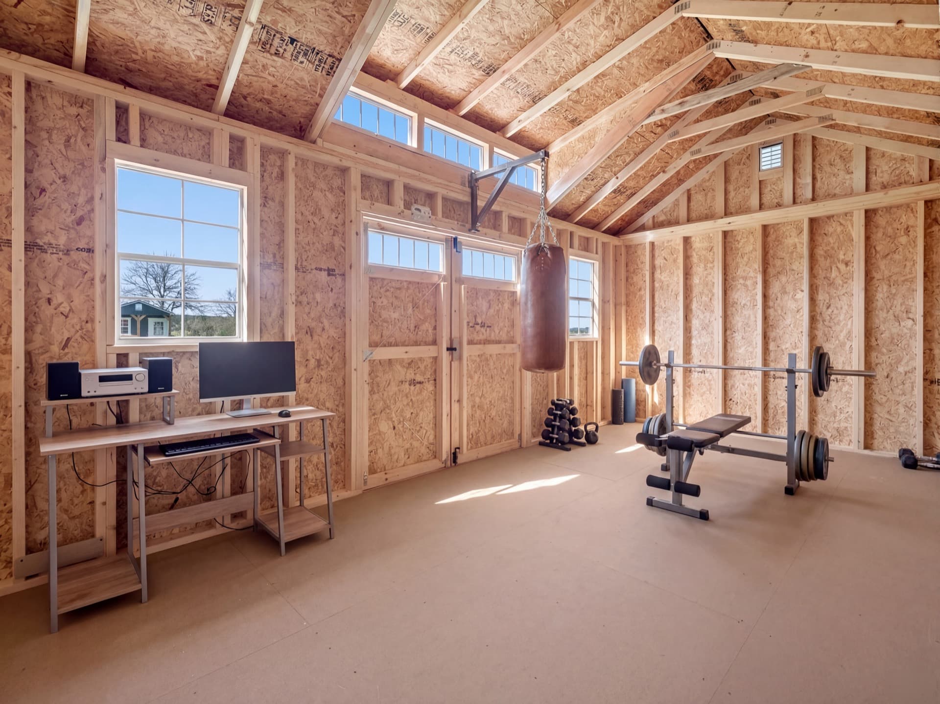 HRI Custom Sheds - Man Cave Shed